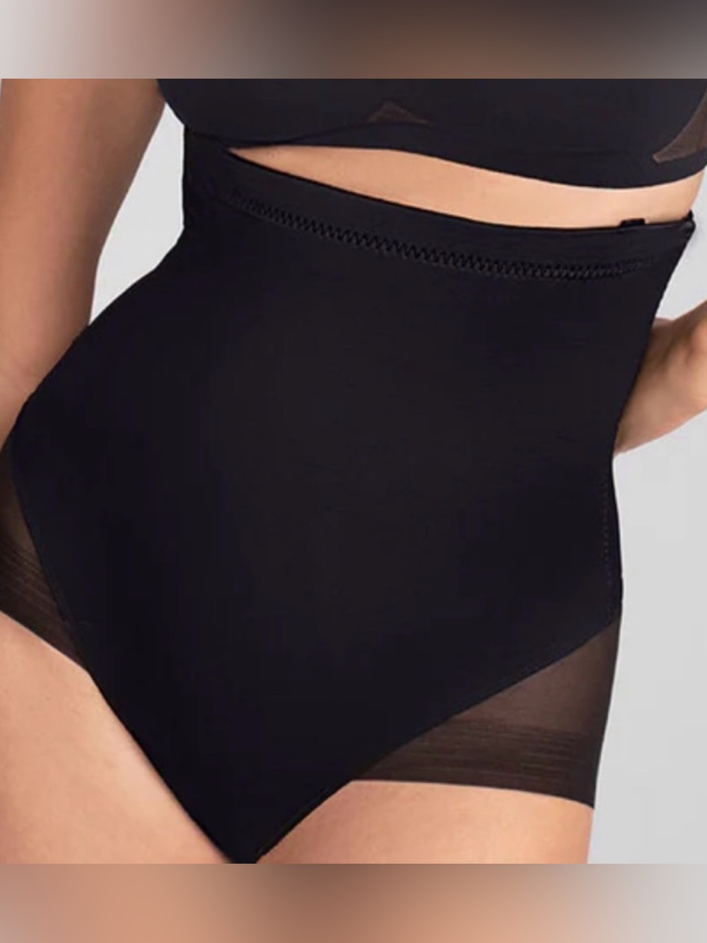 Honeylove Shapewear NWT $84 Super Power Brief Black 1X